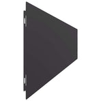 Lawn Edgings 50 pcs Black 15x103 cm Cold-rolled Steel