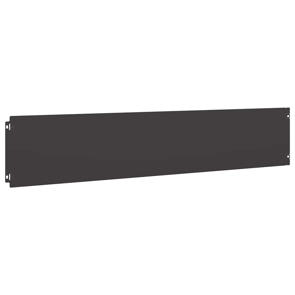Lawn Edgings 10 pcs Black 20x103 cm Cold-rolled Steel