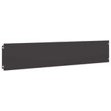 Lawn Edgings 10 pcs Black 20x103 cm Cold-rolled Steel