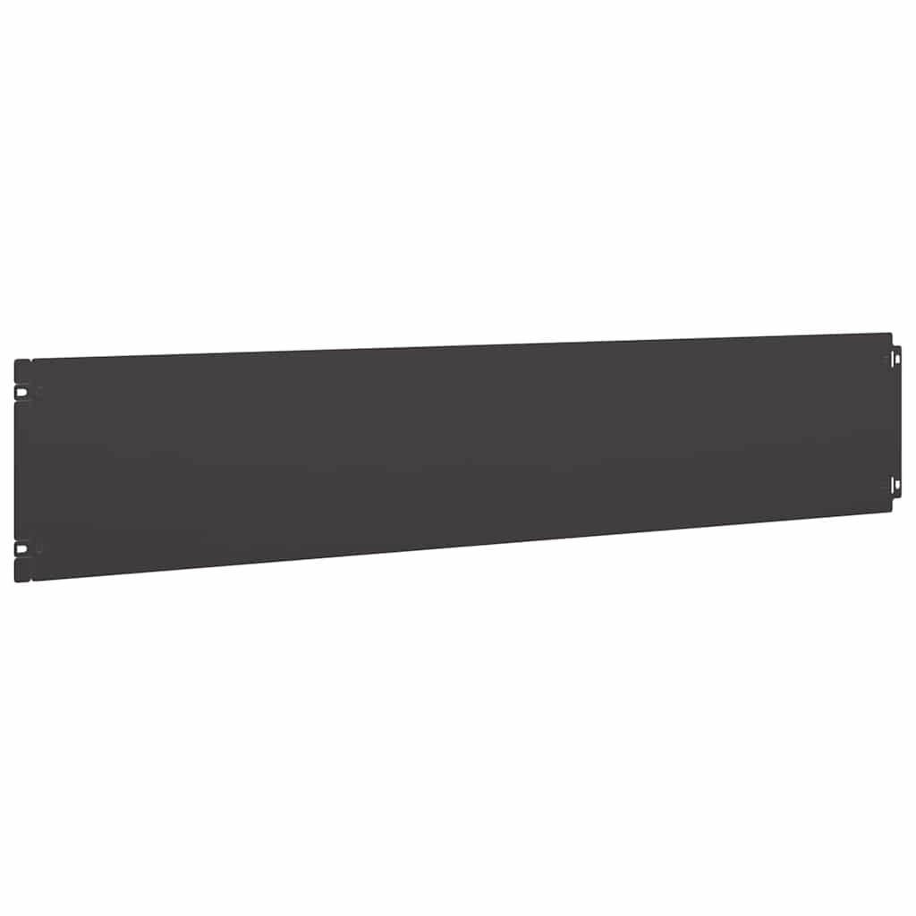 Lawn Edgings 10 pcs Black 20x103 cm Cold-rolled Steel