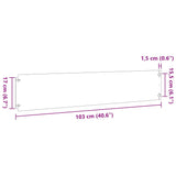 Lawn Edgings 10 pcs Black 20x103 cm Cold-rolled Steel - Extra Image