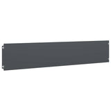 Lawn Edgings 10 pcs Anthracite 20x103 cm Cold-rolled Steel