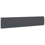 Lawn Edgings 10 pcs Anthracite 20x103 cm Cold-rolled Steel - 45-Degree Angle