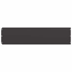 Lawn Edgings 10 pcs Black 25x103 cm Cold-rolled Steel