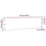 Lawn Edgings 10 pcs Black 25x103 cm Cold-rolled Steel