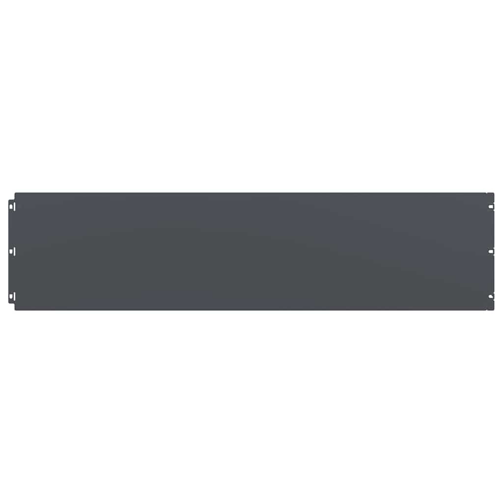 Lawn Edgings 20 pcs Anthracite 25x103 cm Cold-rolled Steel