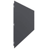 Lawn Edgings 20 pcs Anthracite 25x103 cm Cold-rolled Steel
