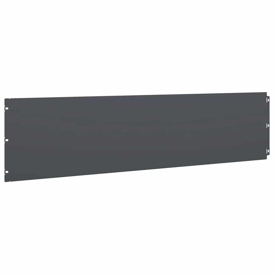 Lawn Edgings 20 pcs Anthracite 25x103 cm Cold-rolled Steel