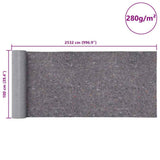 Non-slip Painter Fleeces 2 pcs 25 m 280 g/m² Grey - Extra Image