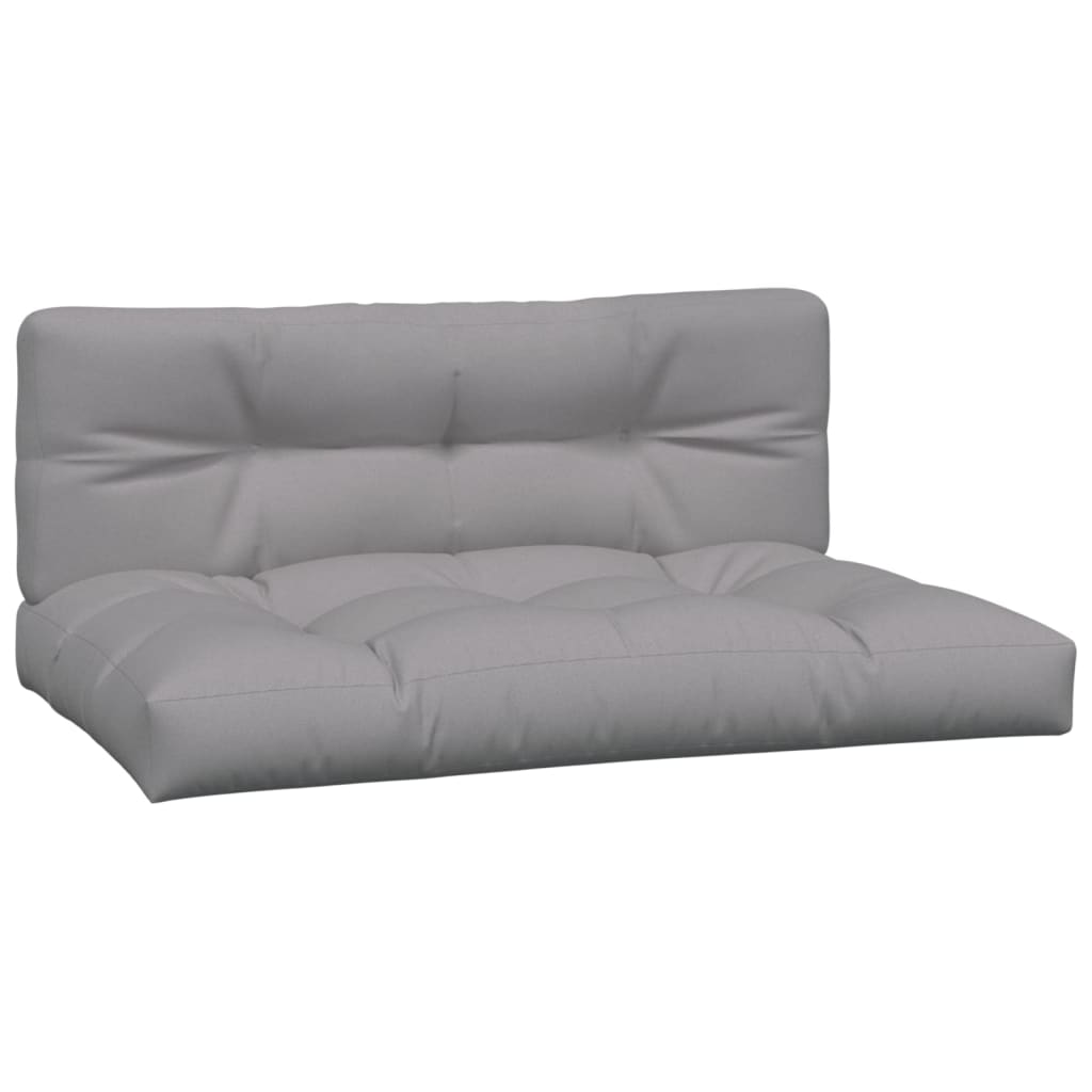 Garden Pallet Middle Sofa with Cushions Solid Wood Acacia