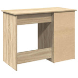 Desk Sonoma Oak 102x50x75 cm Engineered Wood - Close-Up Angle