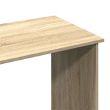 Desk Sonoma Oak 102x50x75 cm Engineered Wood - Low Angle