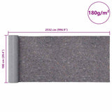 Non-slip Painter Fleece 25 m 180 g/m² Grey - Extra Image