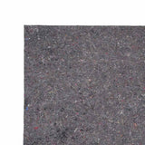 Non-slip Painter Fleece 10 m 280 g/m² Grey - Rear View