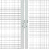 Bird Cage Anthracite 422 x 103 x 142 cm Galvanised Steel - Rear View