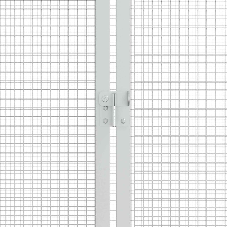 Bird Cage Anthracite 422 x 103 x 142 cm Galvanised Steel