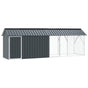 Bird Cage Anthracite 422 x 103 x 142 cm Galvanised Steel