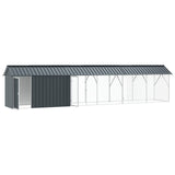 Bird Cage Anthracite 630 x 103 x 142 cm Galvanised Steel - Front View