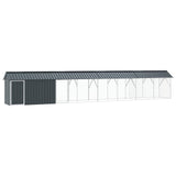 Bird Cage Anthracite 844 x 103 x 142 cm Galvanised Steel