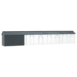 Bird Cage Anthracite 844 x 103 x 142 cm Galvanised Steel