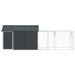 Bird Cage Anthracite 416,5 x 103 x 142 cm Galvanised Steel