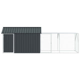Bird Cage Anthracite 416,5 x 103 x 142 cm Galvanised Steel - Top-Down View