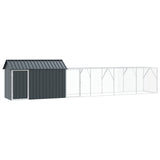 Bird Cage Anthracite 619 x 111 x 142 cm Galvanised Steel