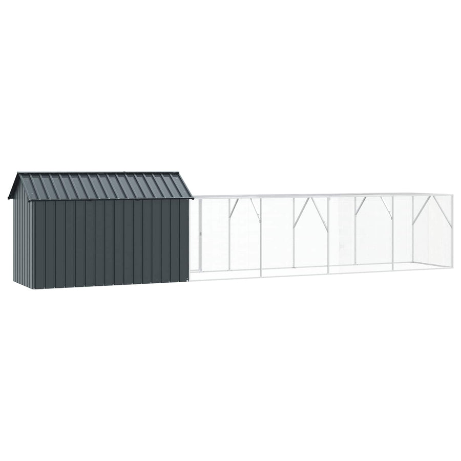 Bird Cage Anthracite 619 x 111 x 142 cm Galvanised Steel