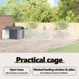 Bird Cage Anthracite 821,5 x 111 x 142 cm Galvanised Steel