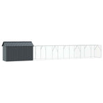 Bird Cage Anthracite 821,5 x 111 x 142 cm Galvanised Steel