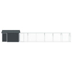 Bird Cage Anthracite 821,5 x 111 x 142 cm Galvanised Steel
