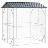 Bird Cage Anthracite 215 x 208 x 247 cm Galvanised Steel