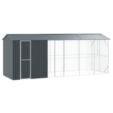 Bird Cage Anthracite 645 x 208 x 247 cm Galvanised Steel