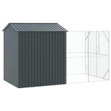 Bird Cage Anthracite 418 x 210 x 247 cm Galvanised steel - 45-Degree Angle
