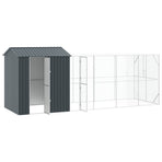 Bird Cage Anthracite 621 x 208 x 247 cm Galvanised Steel