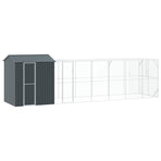 Bird Cage Anthracite 824 x 208 x 247 cm Galvanised Steel