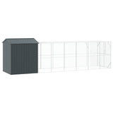 Bird Cage Anthracite 824 x 208 x 247 cm Galvanised steel - 45-Degree Angle