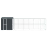 Bird Cage Anthracite 824 x 208 x 247 cm Galvanised Steel