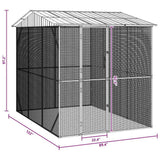Bird Cage Anthracite 227 x 310 x 247 cm Galvanised Steel
