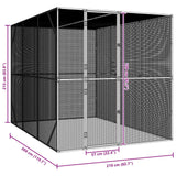 Bird Cage Anthracite 210 x 304 x 213 cm