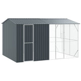Bird Cage Anthracite 430 x 310 x 247 cm Galvanised steel - Front View
