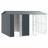 Bird Cage Anthracite 430 x 310 x 247 cm Galvanised steel - Top-Down View