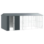 Bird Cage Anthracite 645 x 310 x 247 cm Galvanised Steel
