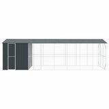 Bird Cage Anthracite 860 x 310 x 247 cm Galvanised Steel