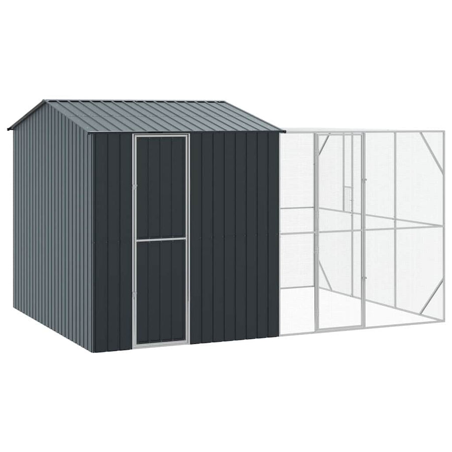 Bird Cage Anthracite 425 x 304 x 247 cm Galvanised Steel