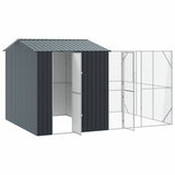 Bird Cage Anthracite 425 x 304 x 247 cm Galvanised Steel - Top-Down View
