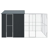 Bird Cage Anthracite 425 x 304 x 247 cm Galvanised Steel