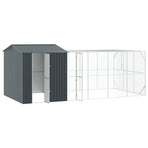Bird Cage Anthracite 635 x 304 x 247 cm Galvanised Steel