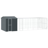 Bird Cage Anthracite 845 x 304 x 247 cm Galvanised Steel