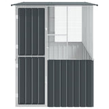 Bird Cage Anthracite 165 x 318 x 200 cm Galvanised Steel - Side View